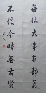 田兵[寧夏書法家協會顧問]