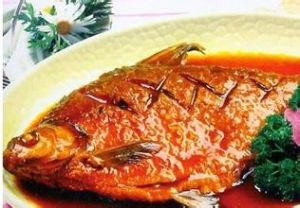 油燜鯿魚 油燜鯿魚