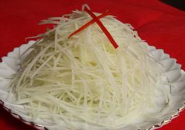 清煮木瓜絲 清煮木瓜絲