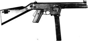 法國M.A.S.C4式9mm衝鋒鎗