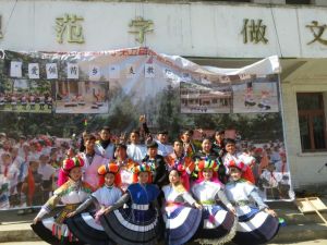 愛傾苗鄉青年團（原小花苗文化學習小組）第三次義務支教隊員合影