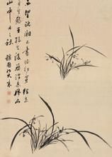 蘭花圖軸 蘭花圖軸