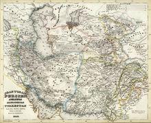 1848年的亞洲內陸