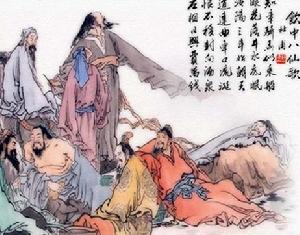 飲中八仙圖卷 飲中八仙圖卷