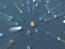 五顏六色的彈珠