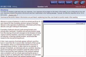 托福模考之寫作