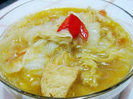 娃娃菜燉豆腐 娃娃菜燉豆腐