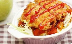 炸豬排番茄焗飯 炸豬排番茄焗飯