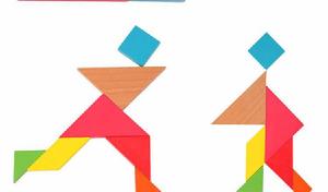 彩色七巧板 彩色七巧板