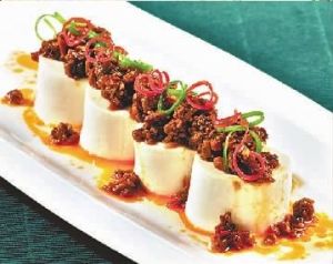 雞油雞柳蒸白靈菇 雞油雞柳蒸白靈菇