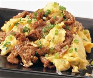 牛肉炒蛋 牛肉炒蛋