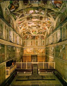 西斯庭教堂天頂畫