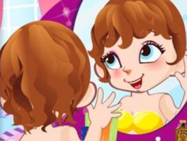 愛照鏡子的小女孩 愛照鏡子的小女孩