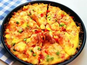 美味鮮蝦培根披薩 美味鮮蝦培根披薩