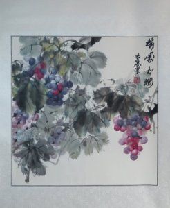 《蒲萄畫》 《蒲萄畫》