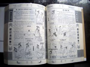 由下往上、左右並進的排版閱讀方式