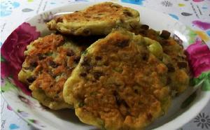 香蔥牛肉丸煎餅