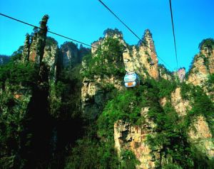 天子山索道