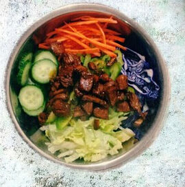 韓式冷拌雞肉飯 韓式冷拌雞肉飯