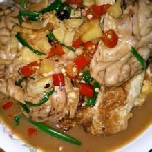 剁椒豬腦荷包蛋 剁椒豬腦荷包蛋