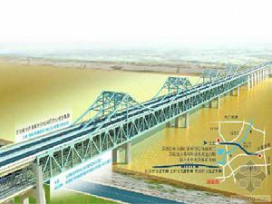 石濟客專濟南黃河公鐵兩用特大橋 石濟客專濟南黃河公鐵兩用特大橋