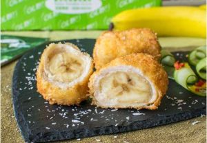 夏日香蕉雞肉卷