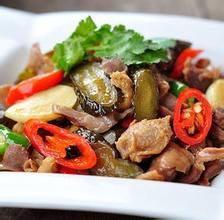 鹹酸炒雞胗 鹹酸炒雞胗