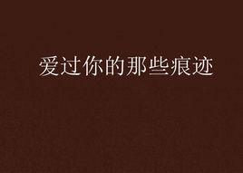 愛過你的那些痕跡 愛過你的那些痕跡