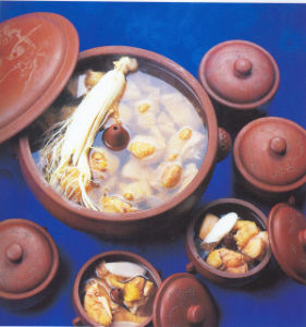 人參汽鍋雞 人參汽鍋雞