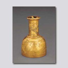 雲鳳紋金瓶 雲鳳紋金瓶