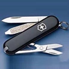 瑞士軍刀 典範黑色0.6223.3