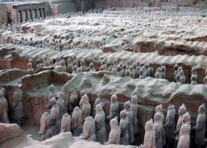 秦始皇兵馬俑群雕 秦始皇兵馬俑群雕