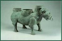 齊國故都臨淄出土的戰國錯金銀鑲嵌銅犧尊