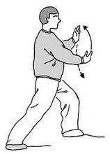 白鶴亮翅[太極招式]