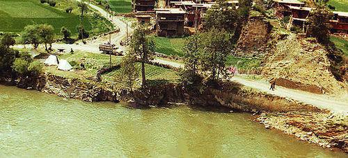 大渡河上源麻爾柯河阿壩縣柯河鄉段