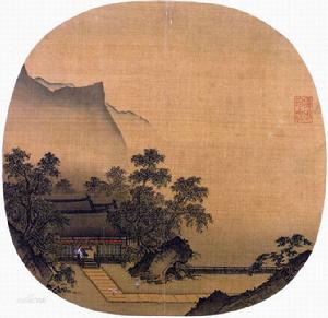 歷代山水扇畫欣賞