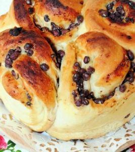 蜜豆桂花王冠麵包 蜜豆桂花王冠麵包