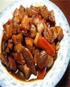 板栗大蒜燒肉 板栗大蒜燒肉