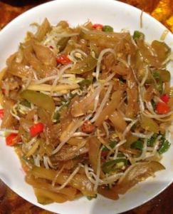 豆芽鹹菜 豆芽鹹菜