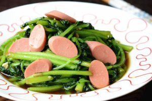 火腿茼蒿 火腿茼蒿