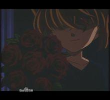 灰原哀的槍中射出七朵玫瑰