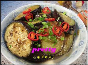 豬肉蒜茸釀茄子 豬肉蒜茸釀茄子