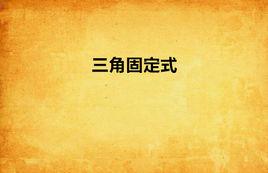 三角固定式 三角固定式