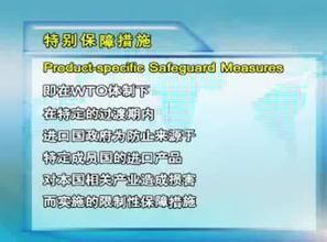 特別保障措施 特別保障措施