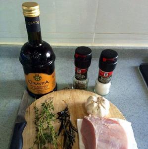 香草黑醋肉眼瘦肉