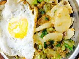 雞蛋炒年糕 雞蛋炒年糕