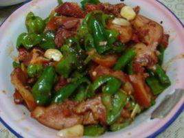 青椒炒豬頭肉 青椒炒豬頭肉