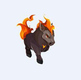 烈焰馬[手遊嗨皮精靈遺蹟之塔虛擬寵物]