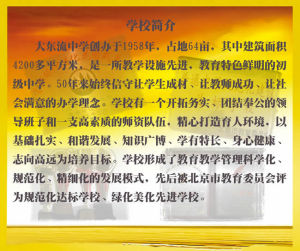 北京市昌平區大東流中學