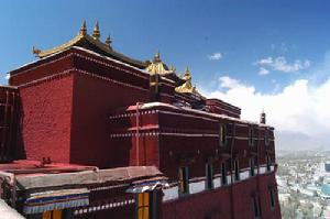 布達拉宮的紅宮